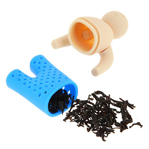 Фильтр для чая Человечек Fissman, 7?3 см, силикон 000000000001110485