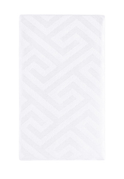 Наволочки 50х70см-2шт DE'NASTIA JQ меандр белый сатин хлопок-100% 000000000001215608