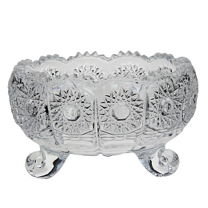 Конфетница Кристалл Agness, 11х7 см 000000000001165639