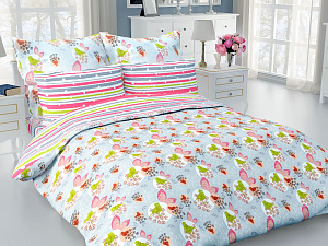 Комплект постельного белья 2спальное DE'NASTIA Вдохновение сатин 70х70см-2шт пл.125гр/м2 C010616 000000000001169061