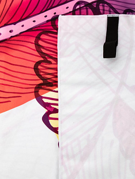 Полотенце пляжное с чехлом 75х150см Перья микрофибра полиэстер 000000000001227522