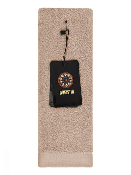 Полотенце 35х70см DE'NASTIA SOFT COLLECTION бежевый хлопок-100% 000000000001216107