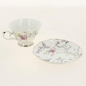 Сервиз чайный 13 предметов (чашка 230мл-6шт/блюдце-6шт/чайник 1,175л) BALSFORD Аглая подарочная упаковка 178-43009 000000000001200564