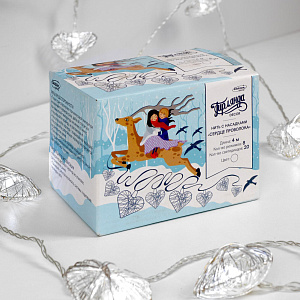 Гирлянда-Нить 4м 20LED LUAZON LIGHTING IP20 220В 8 режимов Сердце проволока с насадками прозрачная нить свечение белое 000000000001207984