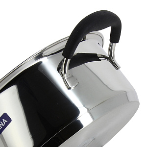 Кастрюля с крышкой 2,85л TRAMONTINA Duo Silicone 62483/200-TR 000000000001087620