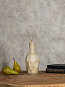 Ваза 13x13x25см DE'NASTIA серый дерево манго 000000000001230452