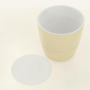 Горшок для цветов декоративный ПРЕСТИЖ кремовый №2 3л керамика ГК 40 000000000001204119