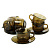 Набор чайный Luminarc ДЫМЧАТЫЙ ЭКЛИПС, стекло, 12 предметов 220 мл.,  Н0256 000000000001004215