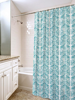 Штора для ванной 180х180см V-LINE полиэтилен 000000000001022720