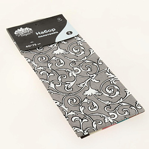 Набор полотенец рогожка ПОСУДА ЦЕНТР (2шт), 40х75см, Геометрия, ХЛОПОК 100%, PC05349 000000000001194464