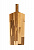Доска универсальная 72x28x2см DE'NASTIA прямоугольная большая с ручкой светло-коричневый дерево акация 000000000001216971