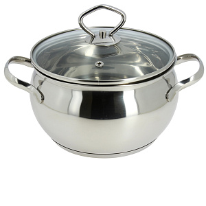 Кастрюля со стеклянной крышкой Costo Regent, 2.8л, 18?11 см 000000000001070324