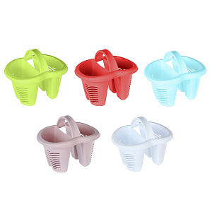 Подставка для столовых приборов 4 секции FACKELMANN пластик 000000000001188031