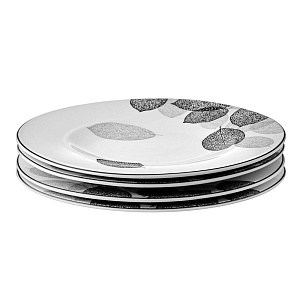 Тарелка десертная 1шт 18,5см ESPRADO Bosqua Platina фарфор BPL2000-1RZ 000000000001163451