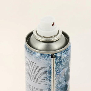 Синтетический спрей Серебристый для новогоднего декорирования 5,2х17х5,2см 82804 000000000001201836