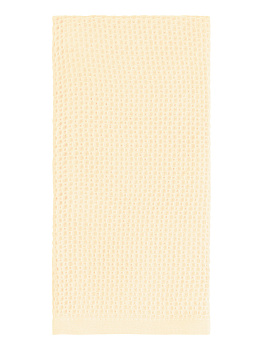 Полотенце кухонное 40x60см DE'NASTIA Вафля однотонный желтый хлопок 000000000001213586