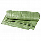Мешки плетеные 55х95см скрутка по 10шт зеленый полипропилен