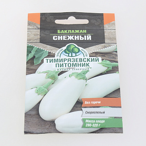Семена баклажан 0,2гр TIM Снежный 000000000001215146