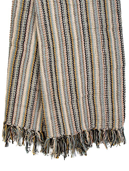 Плед 125х150см LUCKY COLOR STRIPE в ассортименте хлопок 000000000001227629