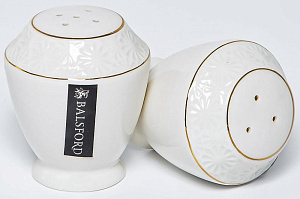 Набор для специй 2шт BALSFORD НЕЖНОСТЬ (солонка,перечница) подарочная упаковка фарфор 000000000001207525