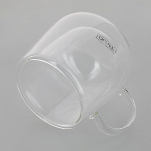 Набор кружек 2шт 350мл OLAFF двойные стенки стекло 000000000001205797