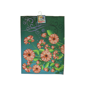 Салфетка Цветы-Фото-Графика Мультидом, 46?35 см, полиэстер 000000000001126859