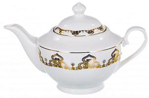 Набор чайный фарфор 7шт 6пиал 250мл+чайник 1000мл подарочная упаковка ПЭШН BALSFORD 145-14006 000000000001195500