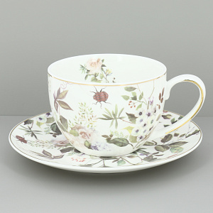 Сервис чайный 9 предметов (чашка 270мл-4шт/блюдце-4шт/чайник 1,25л) BALSFORD ВЕРОНА фарфор 000000000001211922
