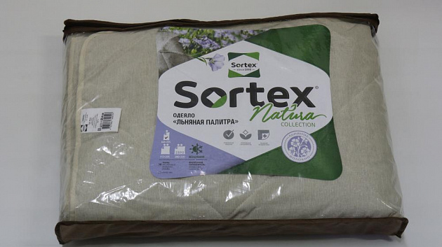 Одеяло 140х205см SORTEX Льняная палитра лен 000000000001206941