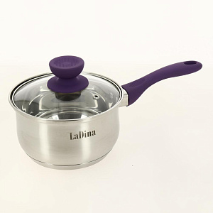 Набор посуды 8 предметов LADINA REGULAR Violetta нержавеющая сталь Набор посуды 8 предметов LADINA REGULAR Violetta нержавеющая сталь 000000000001204281