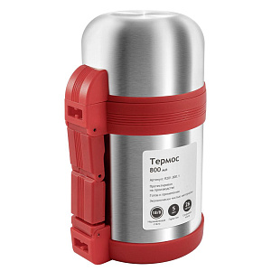Термос универсальный для еды и напитков 800мл RELAXIKA 201 нержавеющая сталь Термос универсальный для еды и напитков 800мл RELAXIKA 201 нержавеющая сталь 000000000001213738