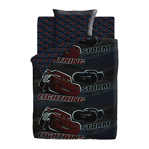 Комплект постельного белья Тачки, 1.5 спальный 000000000001155526