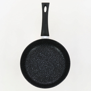 Сковорода 22см НЕВА МЕТАЛЛ ПОСУДА Каменная черный гранит алюминий 000000000001212698