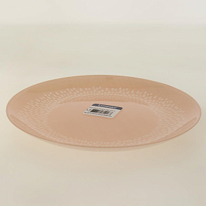 Тарелка десертная розовая 20,5см SIMPLY SPLASHY PINK Опал Q0297 000000000001198028