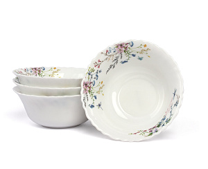 Набор столовой посуды 16 предметов FARFORELLE Цветущий луг стеклокерамика Набор столовой посуды 16 предметов FARFORELLE Цветущий луг стеклокерамика 000000000001216082