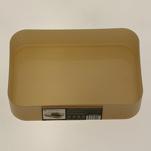 Бокс д/хранения косм.принадлежностей TOYA бежевый, полипропиленSWP-0980BG 000000000001192319