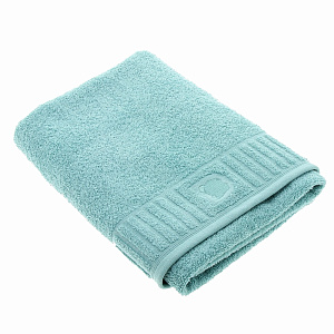 Полотенце DE'NASTIA 70х130см голубой 100%Хлопок D000033 000000000001105055