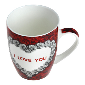 Кружка Сердце из роз Matissa, 360мл 000000000001139622