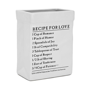 Ваза 16,5см Cuisson белый керамика 000000000001224013