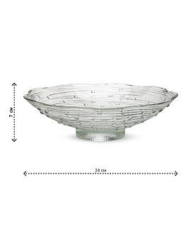 Фруктовница 24х7см стекло RMCA-0521-12 000000000001228275