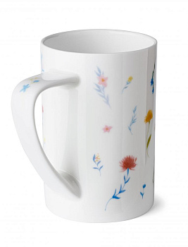 Кружка 425мл APOLLO GENIO Flores Cilindro фарфор FLC-425 000000000001194861