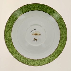 Чайная пара Стейчкол костяной фарфор 480мл, Дыхание Прованса Яблоко,КРС-750 000000000001193673