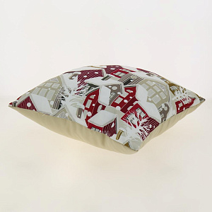 Подушка Новый год  43*43см №7,100%пэ 000000000001180624