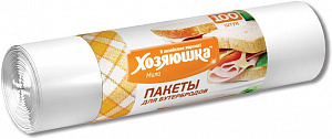 Пакеты для бутербродов Хозяюшка Мила, 17x28 см, 100 шт. 000000000001109245