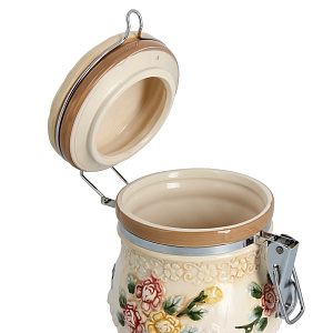 Банка для сыпучих продуктов Романтика Коралл, 650мл 000000000001109204