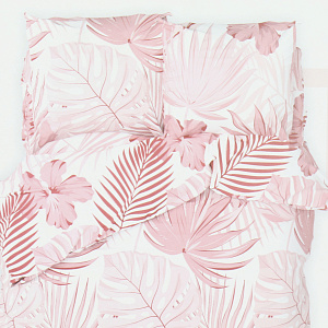 КПБ евро "Этель" Tropics 200х217см, 220х240см, 70х70см-2шт, бязь 100% хлопок 5181650 000000000001203612