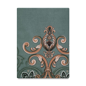 Комплект постельного белья 1,5сп СОФТИ (пододеяльник 147х215см, простыня 150х214см, наволочка 50х70см-2шт) Королевский изумруд полиэстер/хлопок 000000000001226148