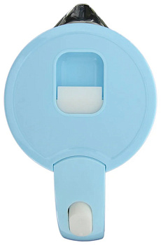 Чайник 1,8л ECON ECO-1846KE мощность 1500Вт. Подсветка при включении. Отключение при закипании, отсутствии воды. Корпус голубой пластик стекло 000000000001212413