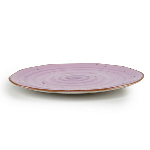 Тарелка обеденная 27см TULU PORSELEN Reactive lavander фарфор 000000000001216228