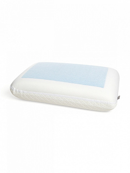 Подушка анатомическая 58x38x13см DE'NASTIA Dream мемори с охлаждающим гелем белый полиэстер/пенополиуретан 000000000001226888